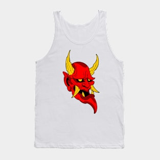 big fang demon mask Tank Top